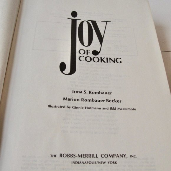 VTG Joy of Cooking Cookbook Recipes Reference 1975 Hardcover 2 Ribbons USA - Picture 4 of 9